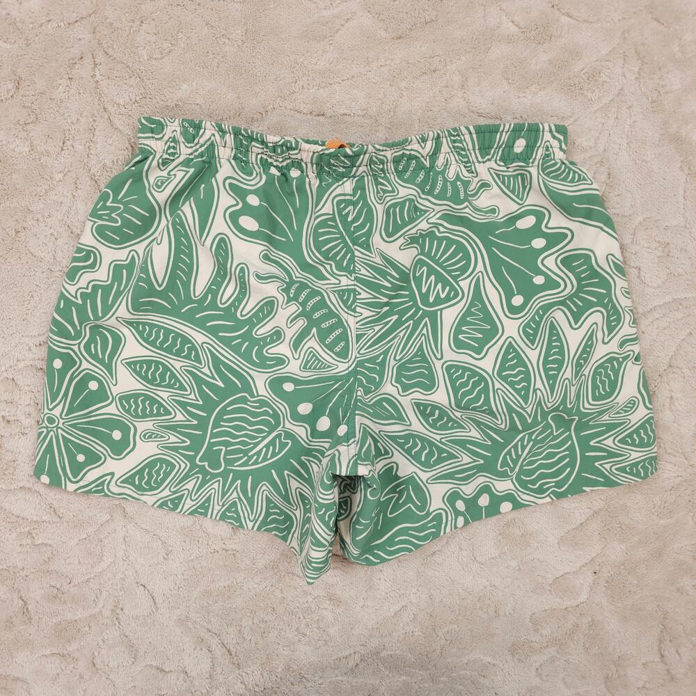 Patagonia Women's Baggies Shorts Bees and Flowers: Heartleaf Green Sz XS - Picture 5 of 7